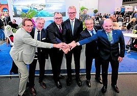 Tourism leaders from southern Spain were doing business at the large trade show in Berlin this week.