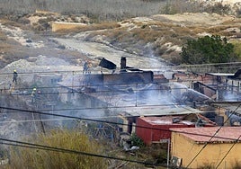 The Alicante company's facilities have been completely destroyed.