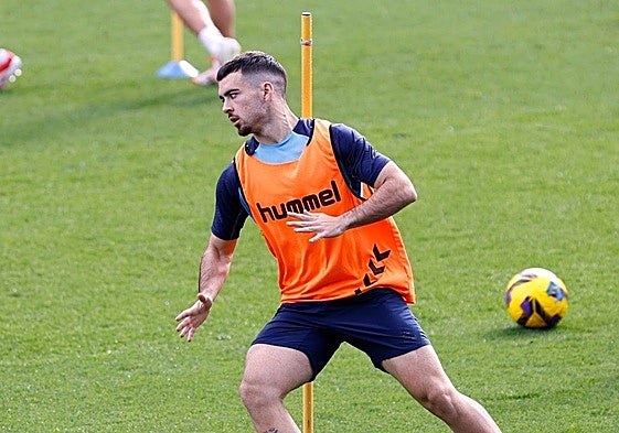 Ramón during training earlier this year.