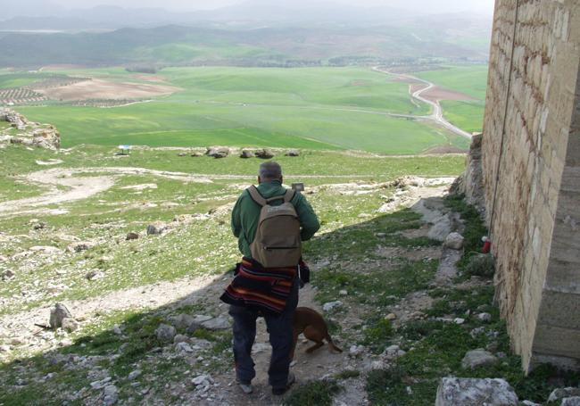 Teba: From the 'La Estrella' castle you have a good view of this fertile plain.