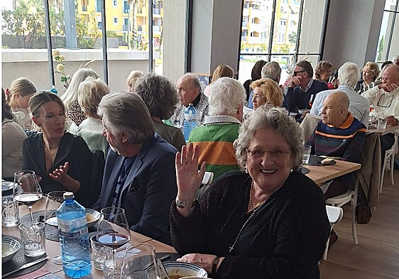 Age Concern Marbella's next monthly lunch meeting will take place in Estepona