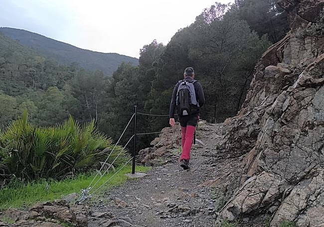 You have to go up a path that affords beautiful views.