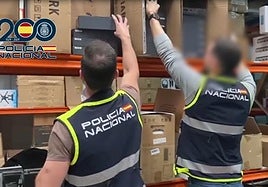 A total of nine people have been arrested, three in Jaén and six in Malaga.