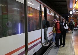 Malaga Cercanías suburban line.