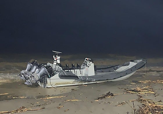 Sixth drug-trafficking boat in a month found abandoned on Costa del Sol beach