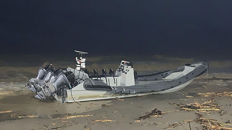 Sixth drug-trafficking boat in a month found abandoned on Costa del Sol beach