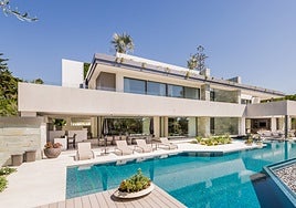 Luxury villa located in Marbella.