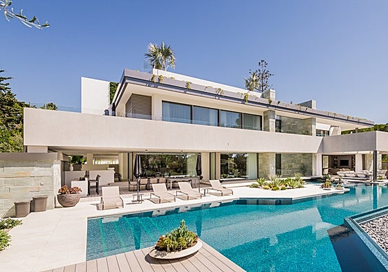 Luxury villa located in Marbella.