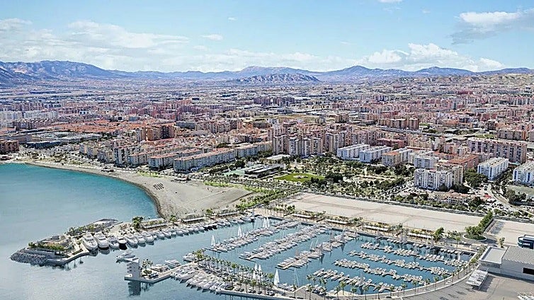 Malaga's port authority approves construction of San Andrés marina in Huelin, west of Malaga city centre