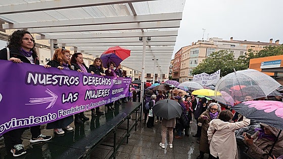 Feminists join postponed International Women's Day rally in Malaga