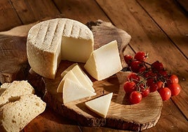 One of the finalist cheeses.
