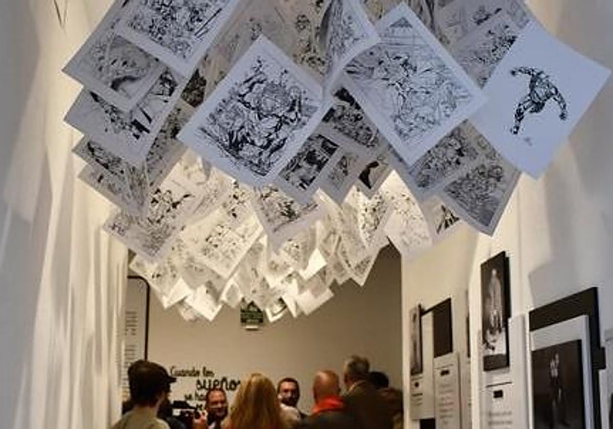 Imagen principal - Superhero legacy of Carlos Pacheco returns to San Roque