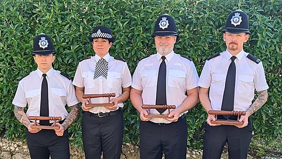 New RGP and GDP officers passing out ceremony