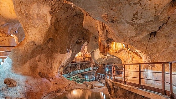 The only underwater cave in Europe can be found on Spain's Costa del Sol