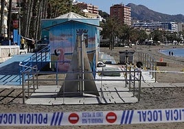 The area where the victim, a 49-year-man from Cork in Ireland, died.