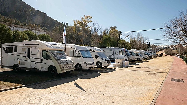 Malaga town opens motorhome parking area in effort to boost tourism in local area
