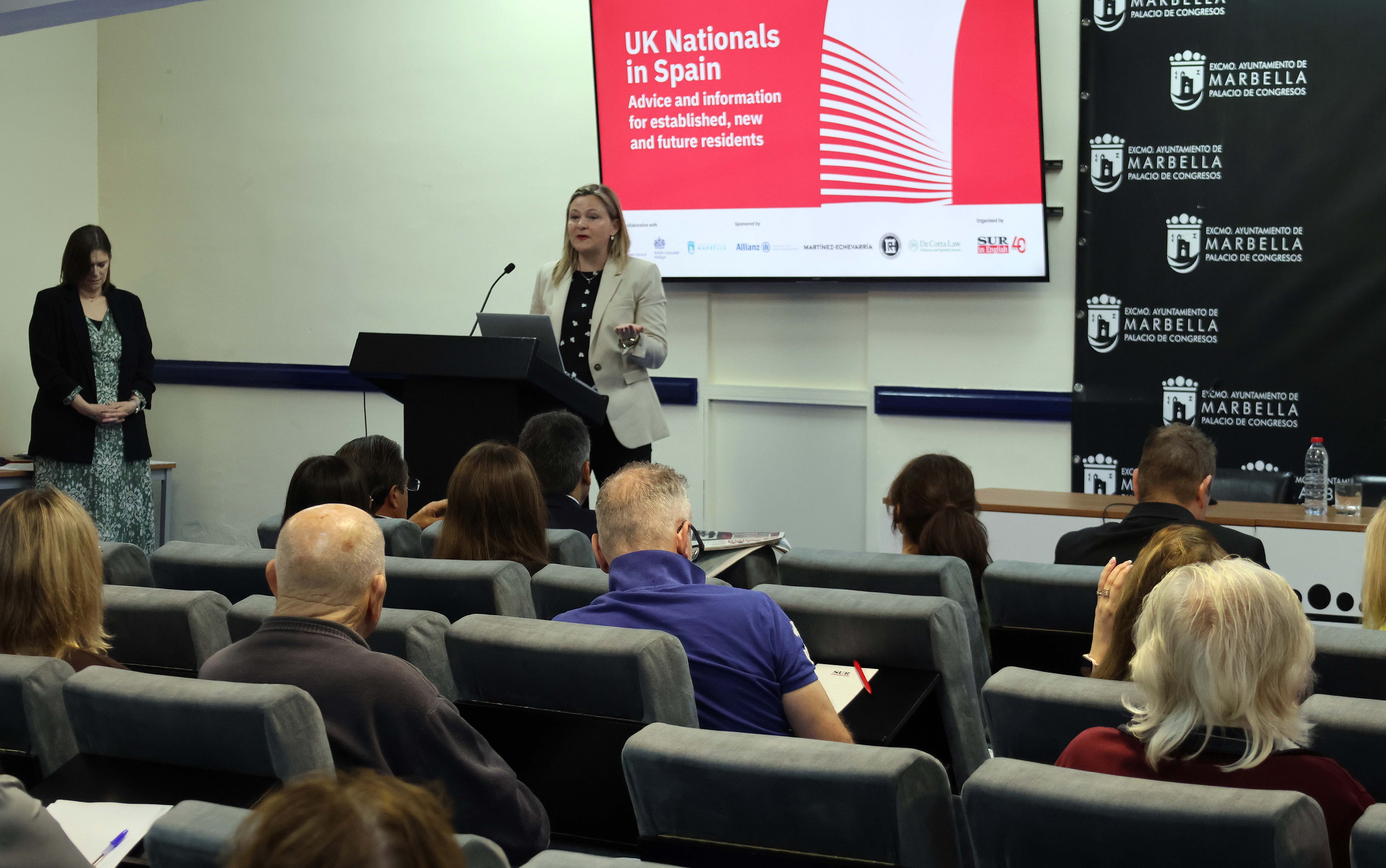 SUR in English hosts UK nationals in Spain informative event in Marbella, in pictures