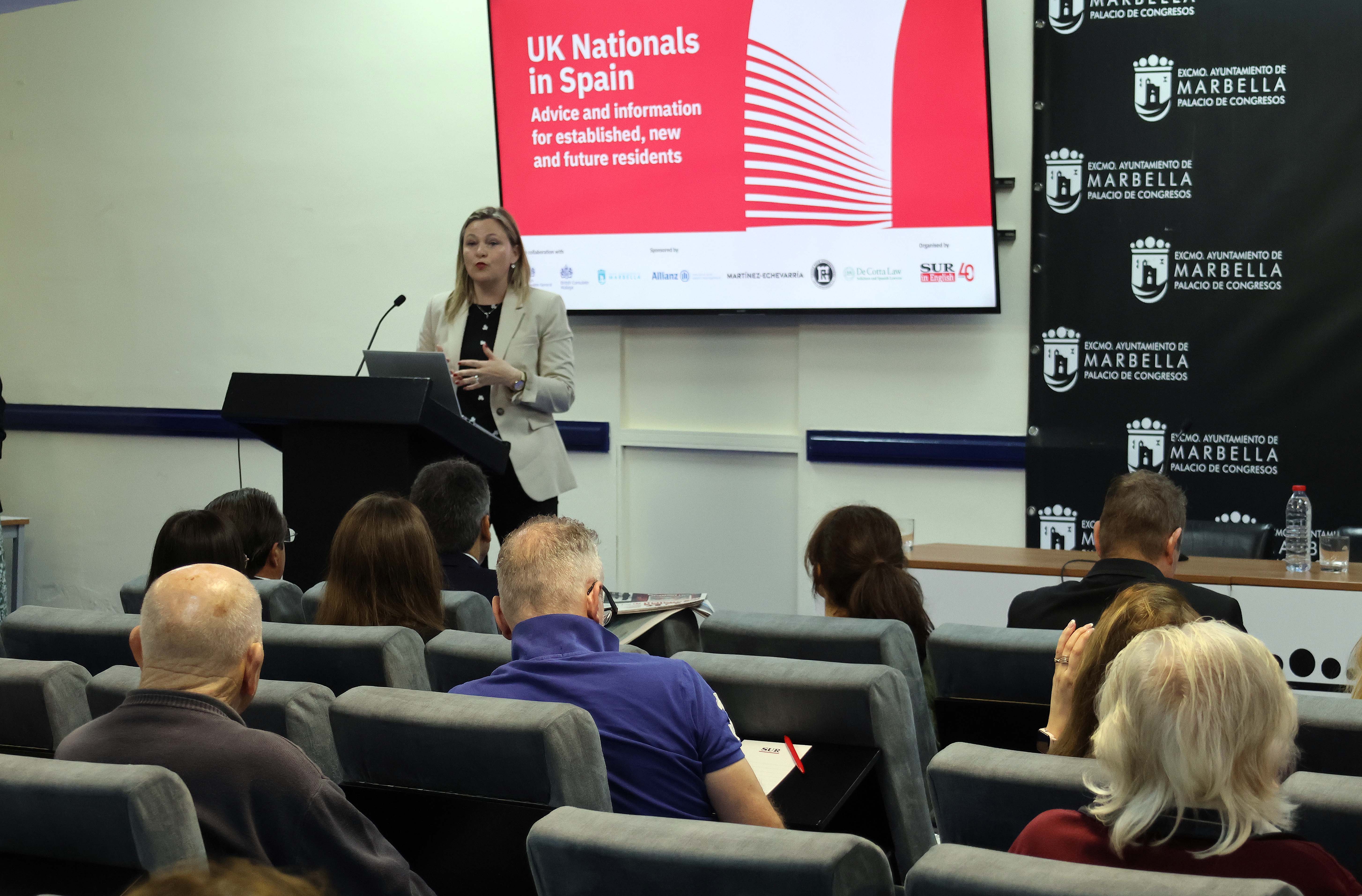 SUR in English hosts UK nationals in Spain informative event in Marbella, in pictures