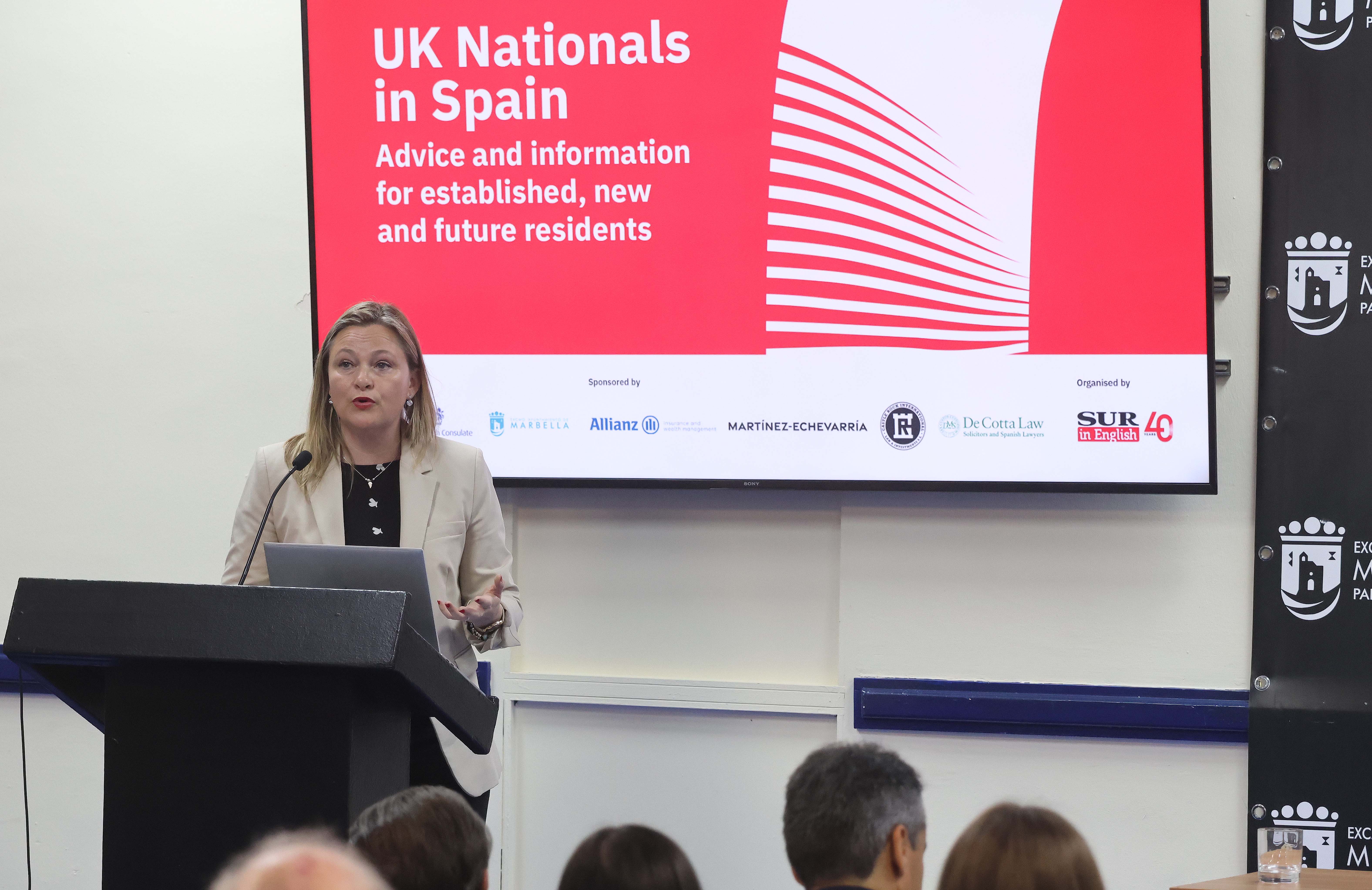 SUR in English hosts UK nationals in Spain informative event in Marbella, in pictures