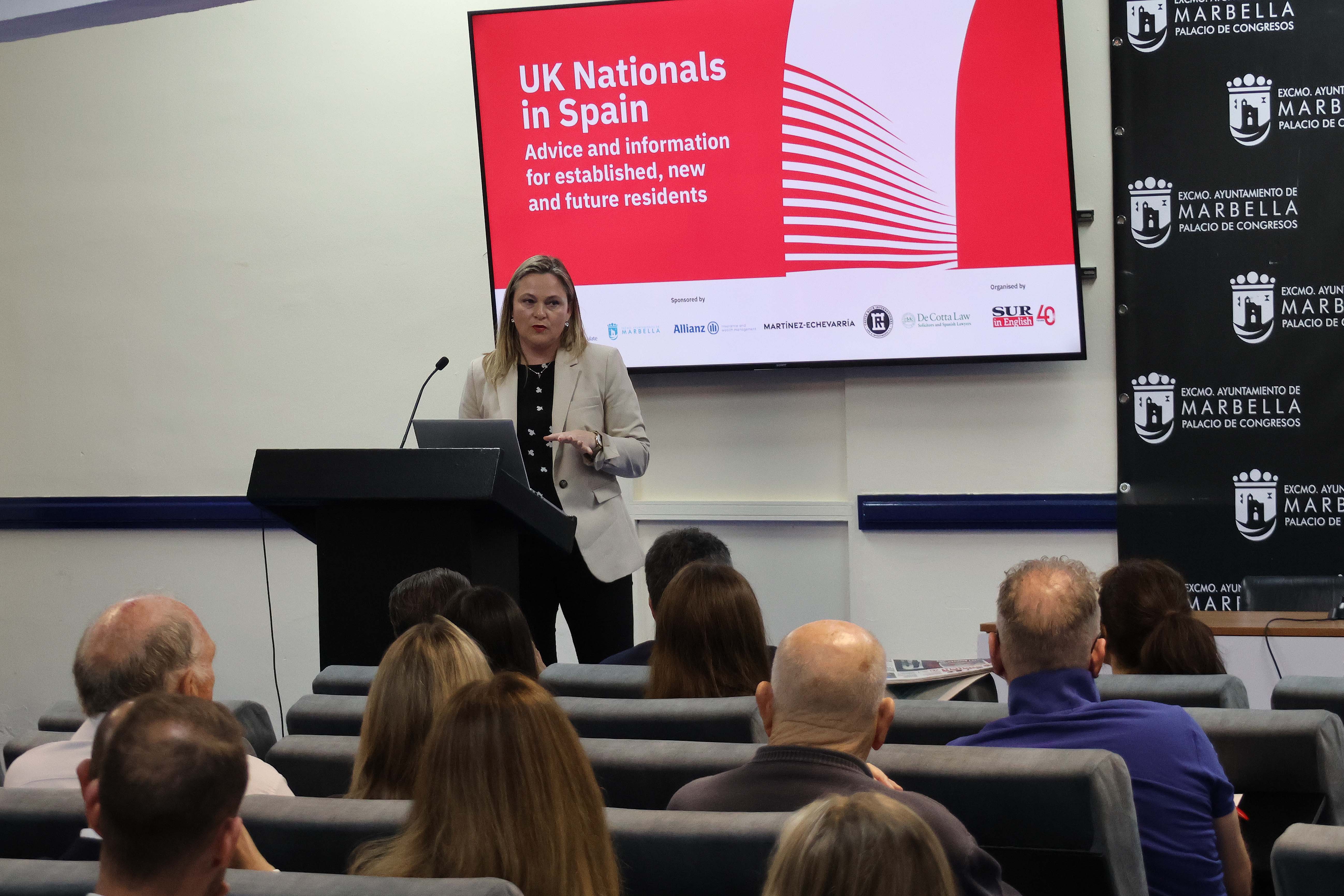 SUR in English hosts UK nationals in Spain informative event in Marbella, in pictures