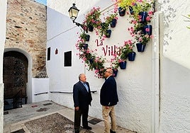 Councillor and mayor of Vélez-Málaga in La Villa on Tuesday 8 April