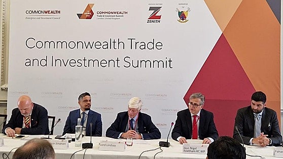 Minister promotes Gibraltar’s innovation at Commonwealth Summit