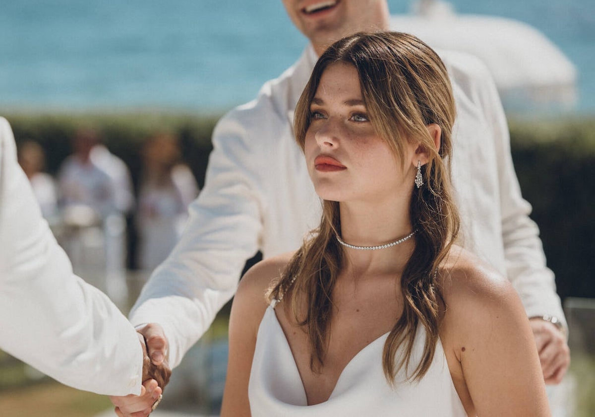 Nicole Wallace, in a scene shot in Marbella for the final instalment in this trilogy: Our Fault.