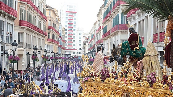 Malaga dodges the rain and celebrates a Palm Sunday full of processions, in pictures