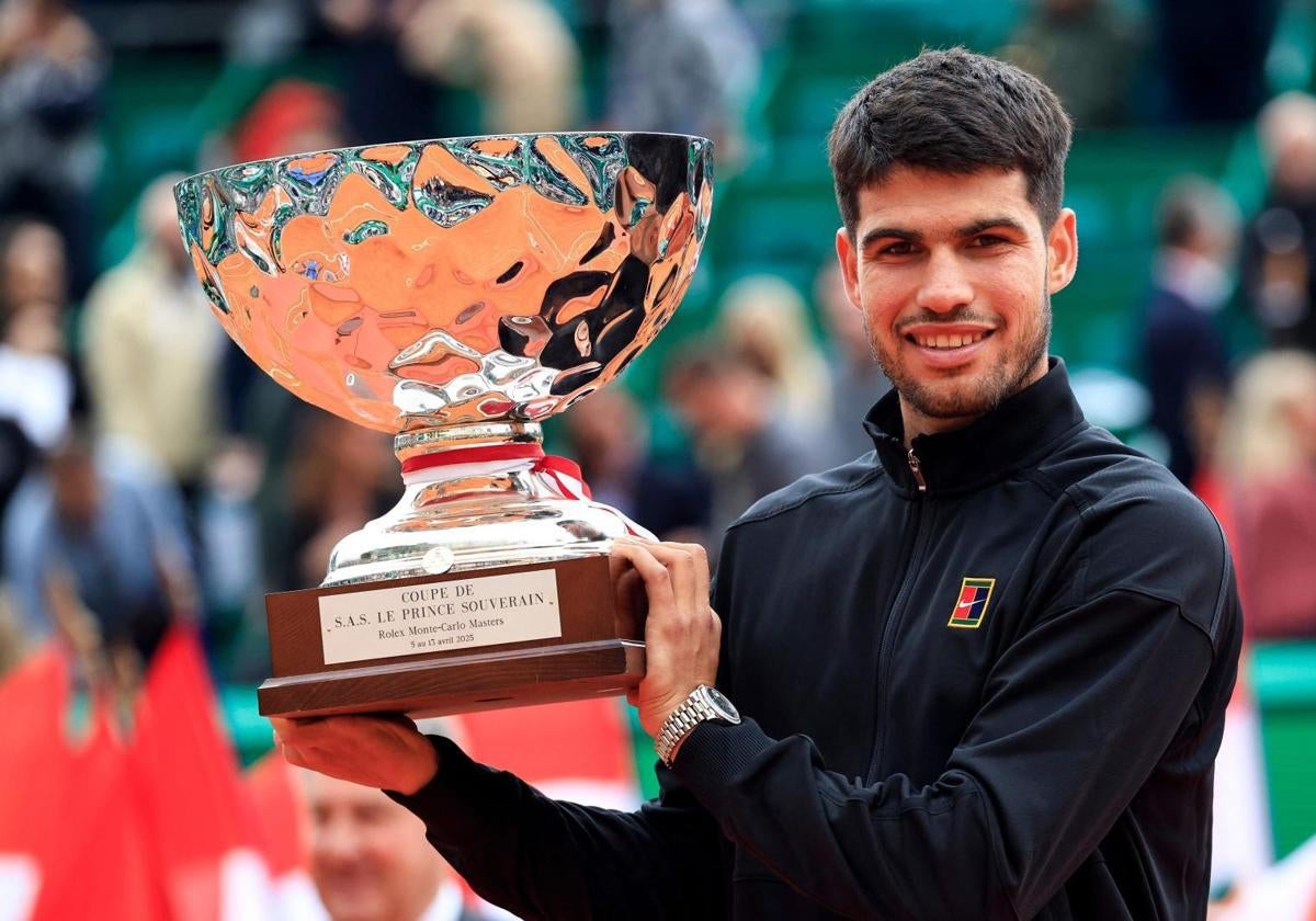 Spain's Carlos Alcaraz conquers Monte Carlo Masters tennis tournament in stunning fashion