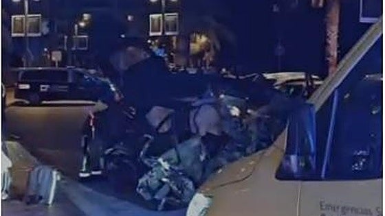 Two dead and three seriously injured in car crash on busy seafront promenade in Fuengirola