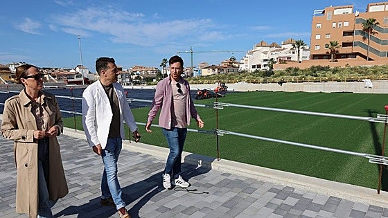Costa del Sol town's new football pitch nears completion