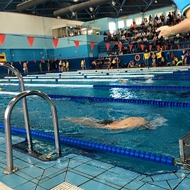 Indoor swimming pool in Las Lagunas.