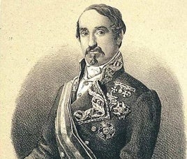 Portrait of Leopoldo O' Donnell.