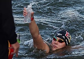 Ángela Martínez in action.