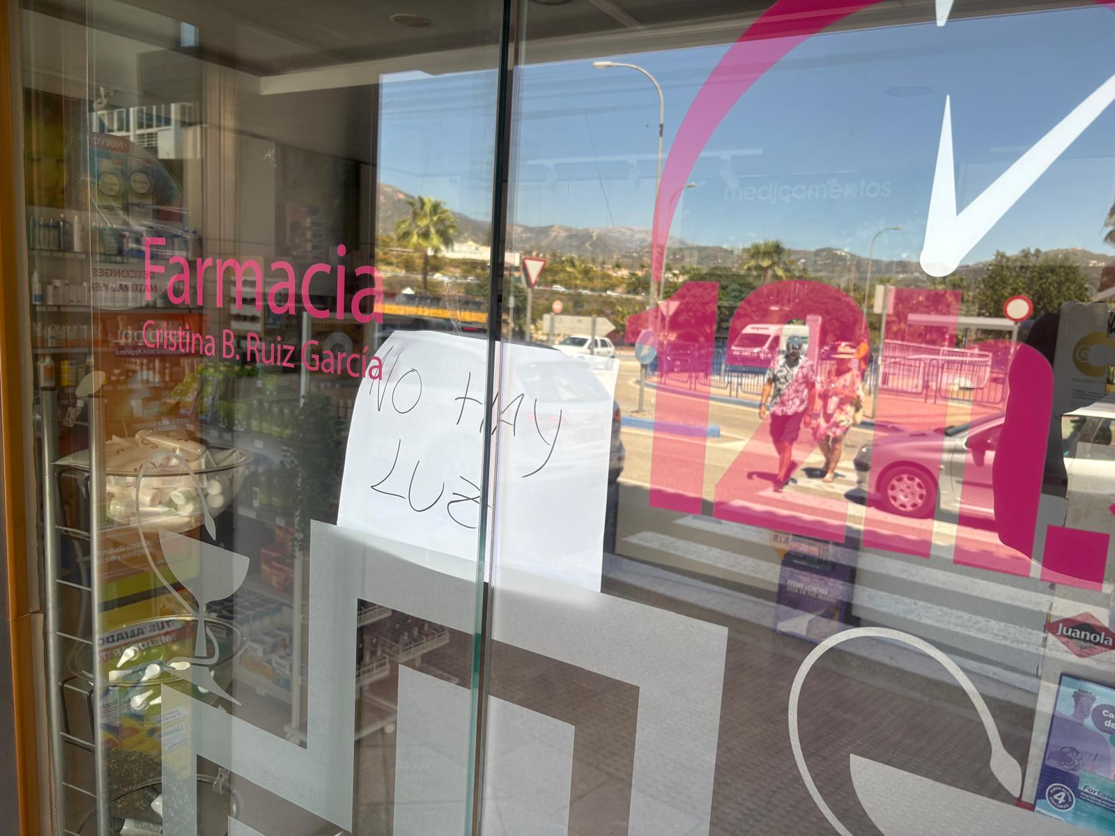 How the power cut is affecting Malaga