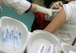 Archive image of a vaccination.