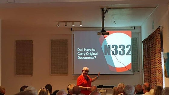 N-332 motoring information group in Spain: 'The number one topic asked about is roundabouts'