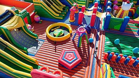 The biggest inflatable playground in the world lands in the south of Spain