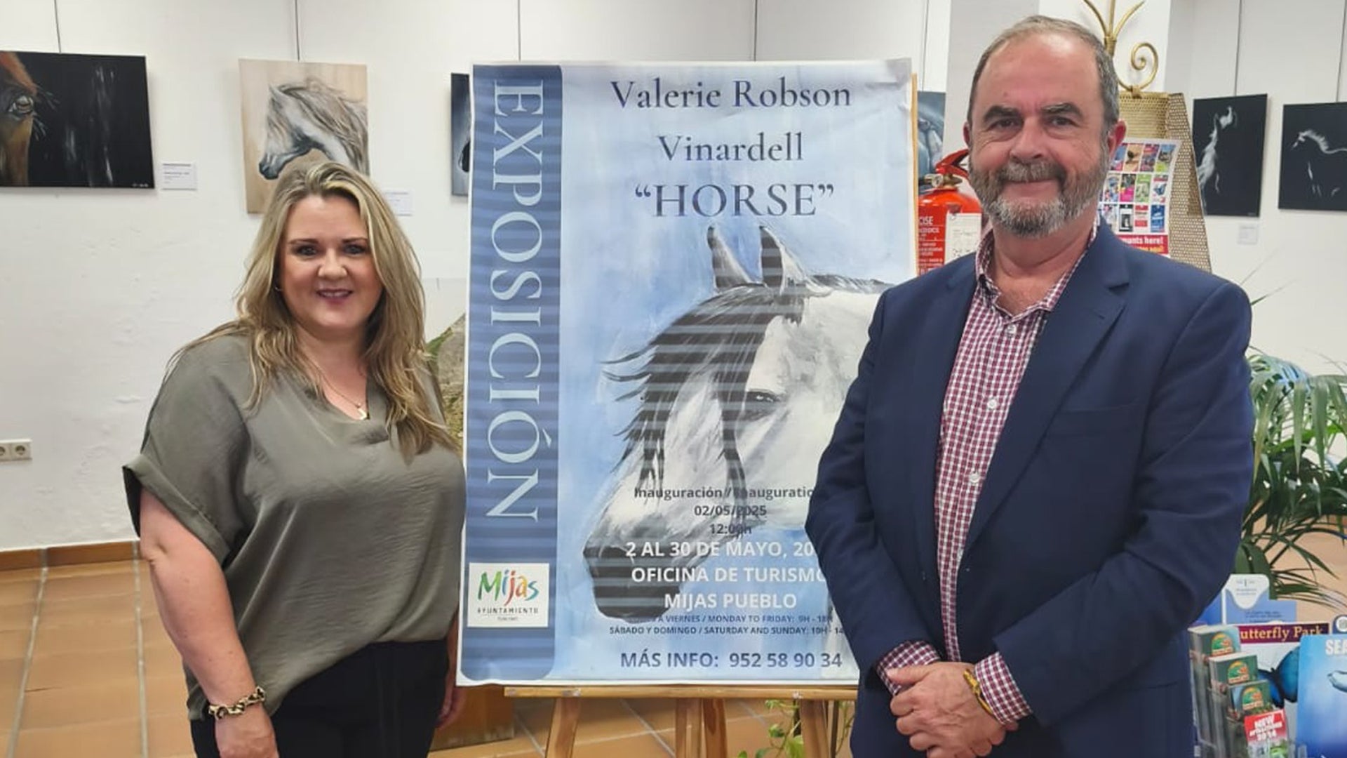 Mijas Pueblo tourist office launches latest exhibition to promote local talent