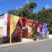 Work by Raquel Coba, one of the artists participating in the festival.