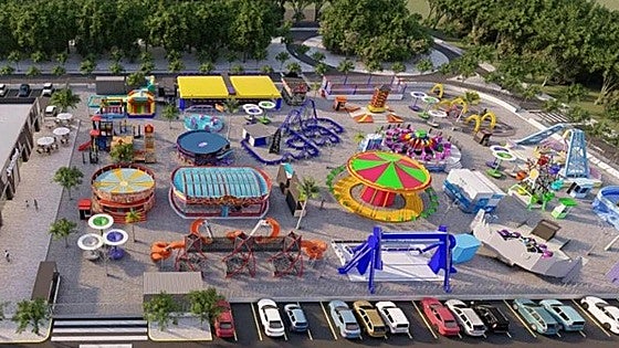 Construction work starts on huge leisure and amusement park complex next to Plaza Mayor in Malaga: this is when it will open