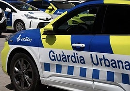 A vehicle of the Guardia Urbana.