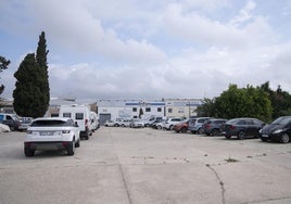 Plot of land on Calle Canadá where Box2Bit's data processing centre will be developed.