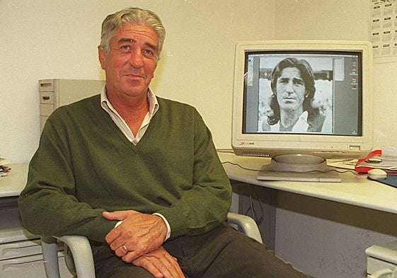 Sebastián Viberti during an interview with SUR.