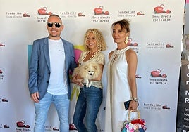 TV presenter Nicole King (c) at last year's summit in Marbella.