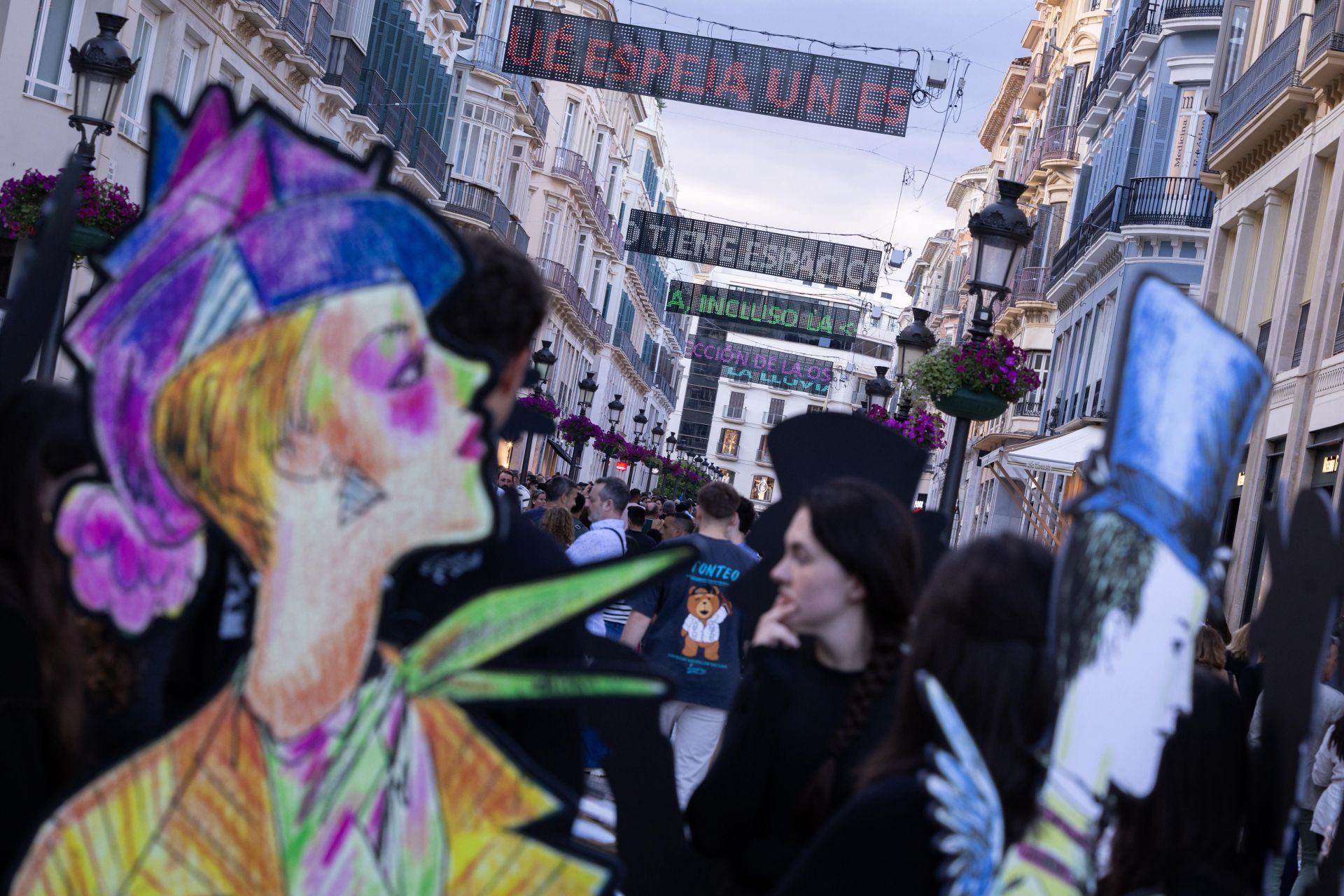 Malaga&#039;s Noche en Blanco 2025, in photos