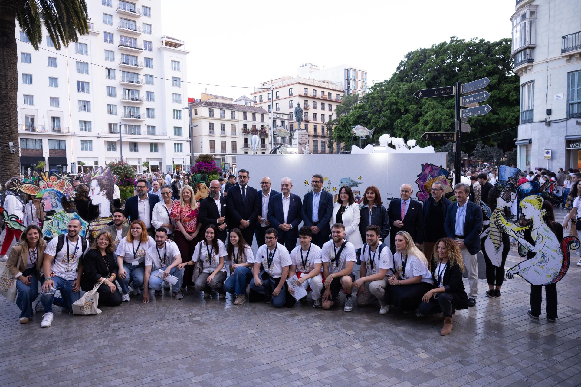 Malaga's Noche en Blanco 2025, in photos