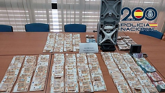 Arrests in Malaga and Melilla for laundering 1.5m euros of drug money using food company as front