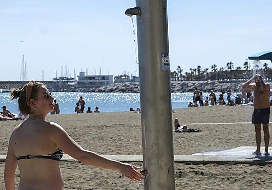 This is the date when the beach showers in Malaga will be switched on again