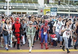 Attendees at the last San Diego Comic-Con in California.